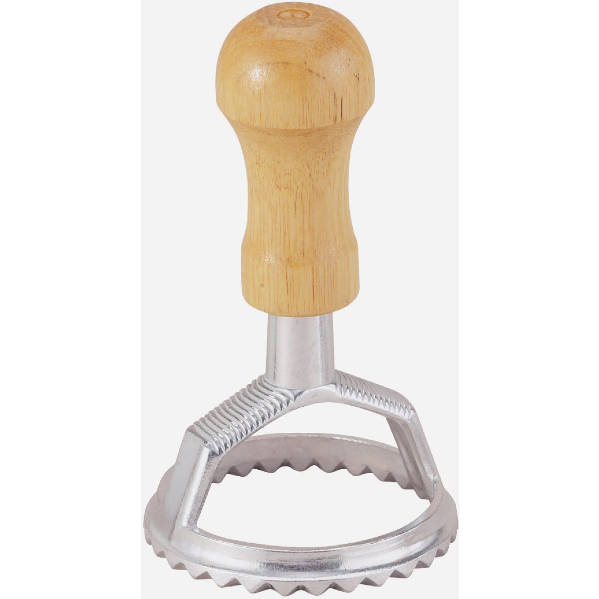 Fantes Aluminum/Wood Ravioli Maker Stamp with Handle
