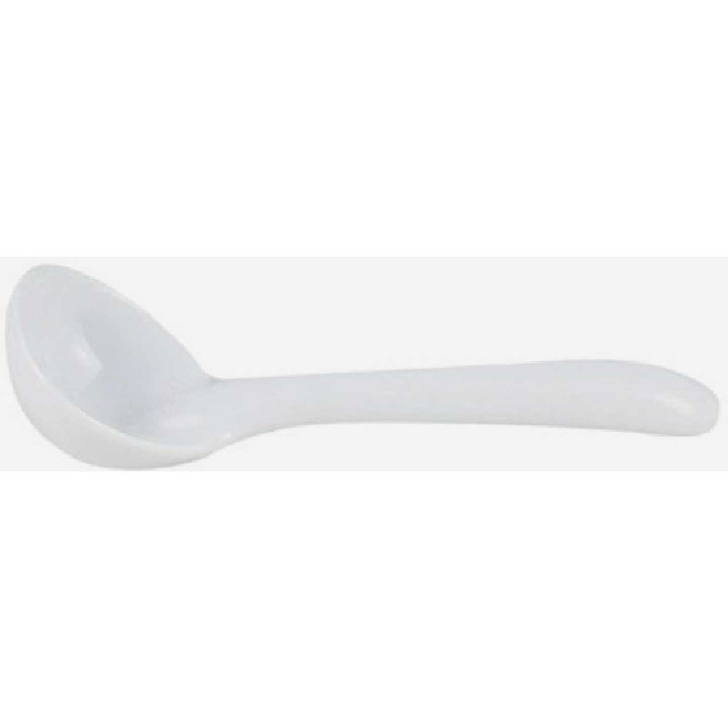 HIC Kitchen 6.5 In. Porcelain Gravy Ladle Image 1