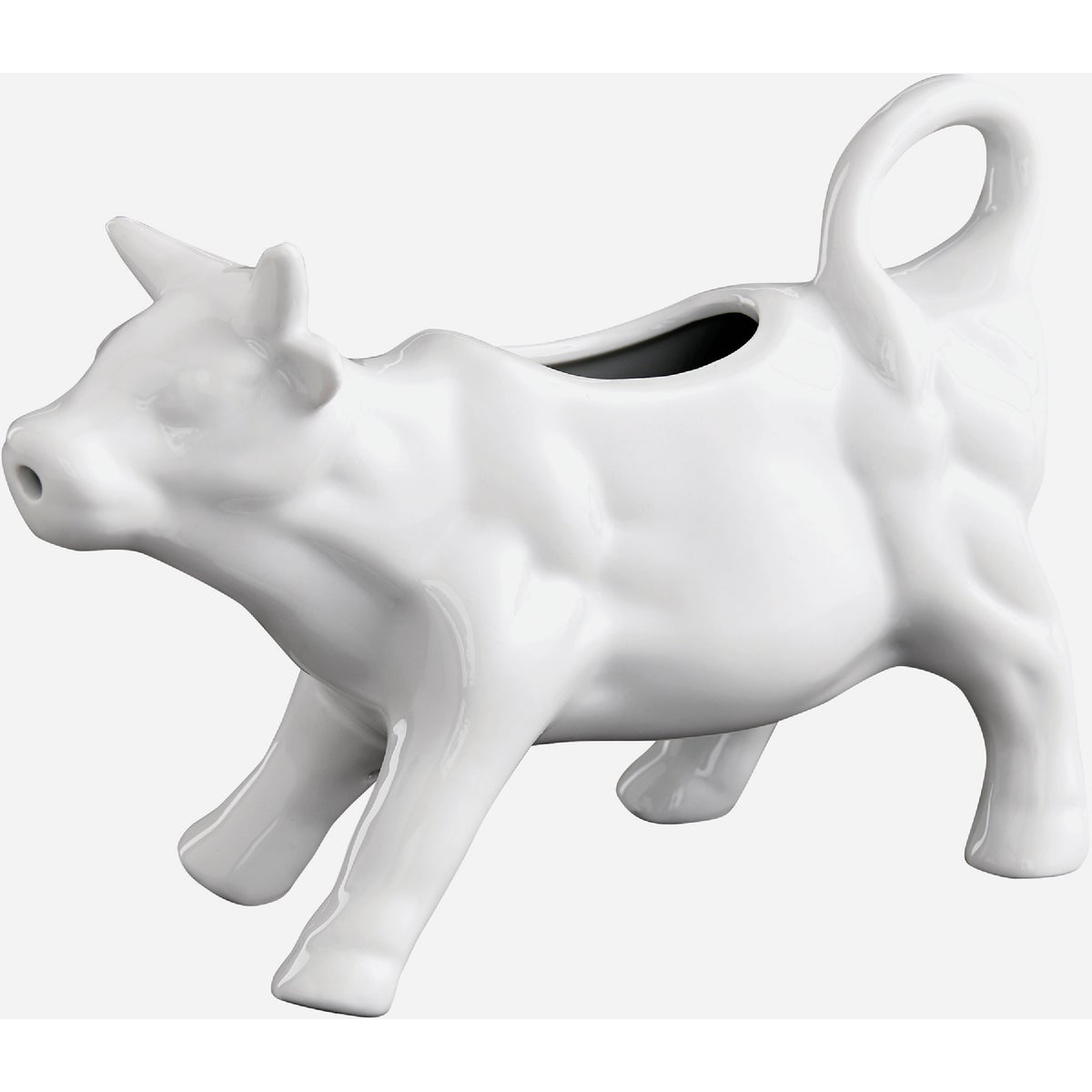 HIC 6 Oz. Porcelain Cow Creamer with Handle