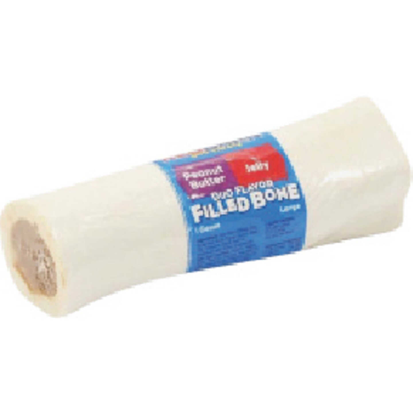 Large Peanut Butter & Jelly Filled Duo Bone Image 1