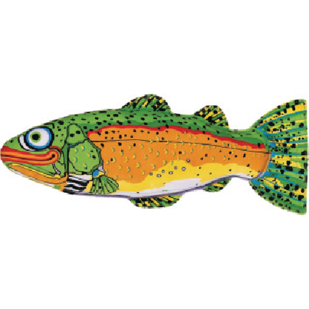 Yankers Trout Plush Dog Toy