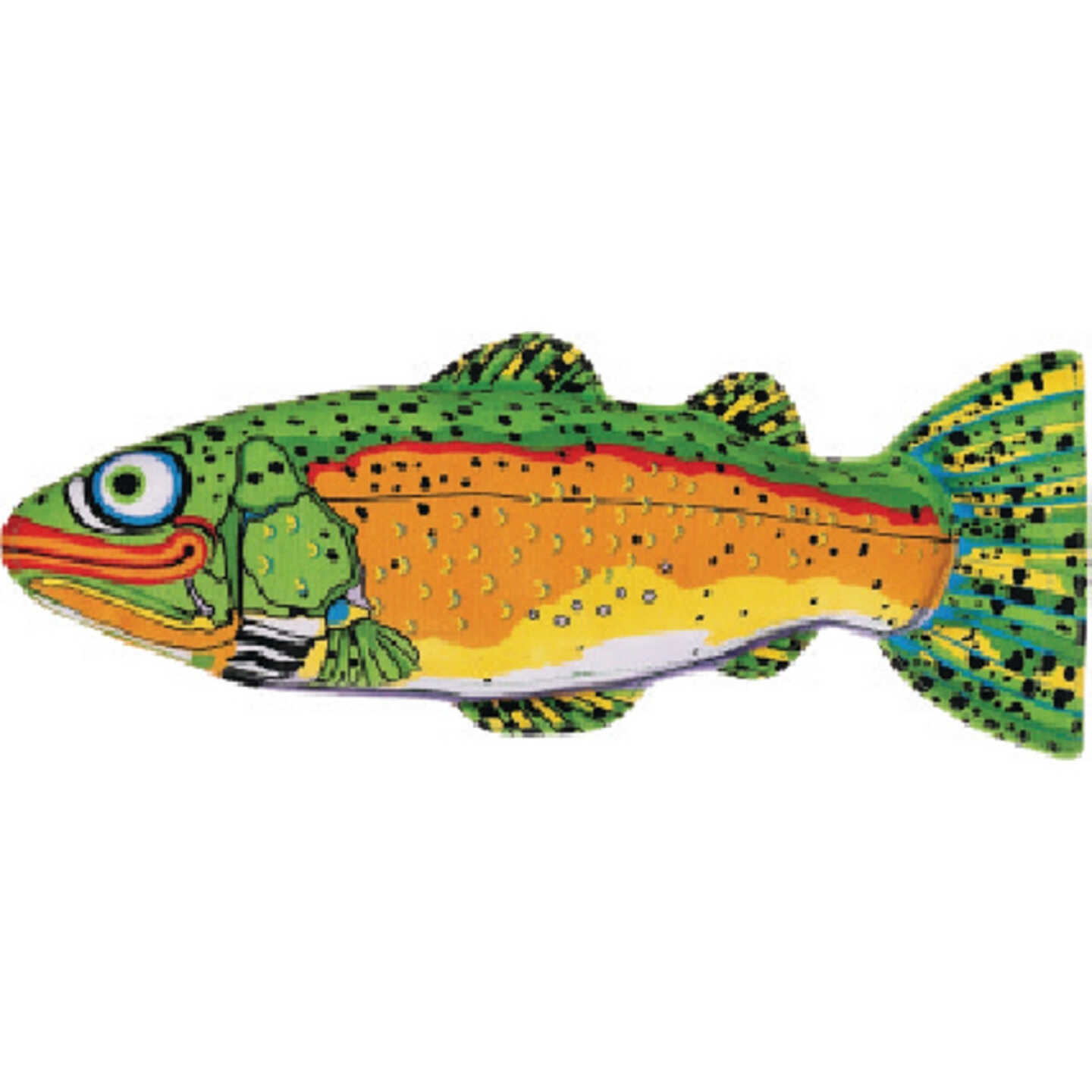 Yankers Trout Plush Dog Toy Image 1