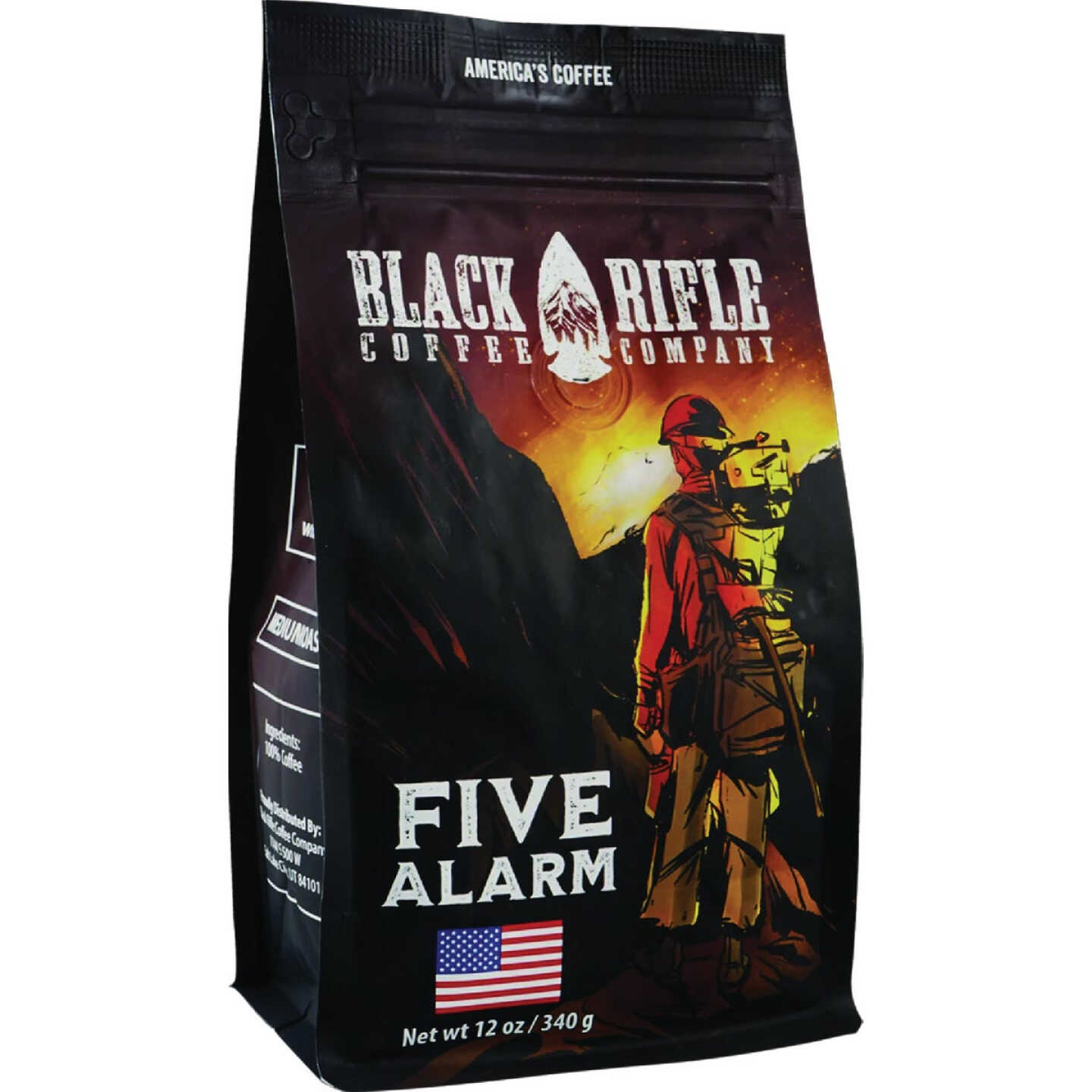 Black Rifle Coffee Company Five Alarm Medium Roast Ground Coffee, 12 Oz. Image 1