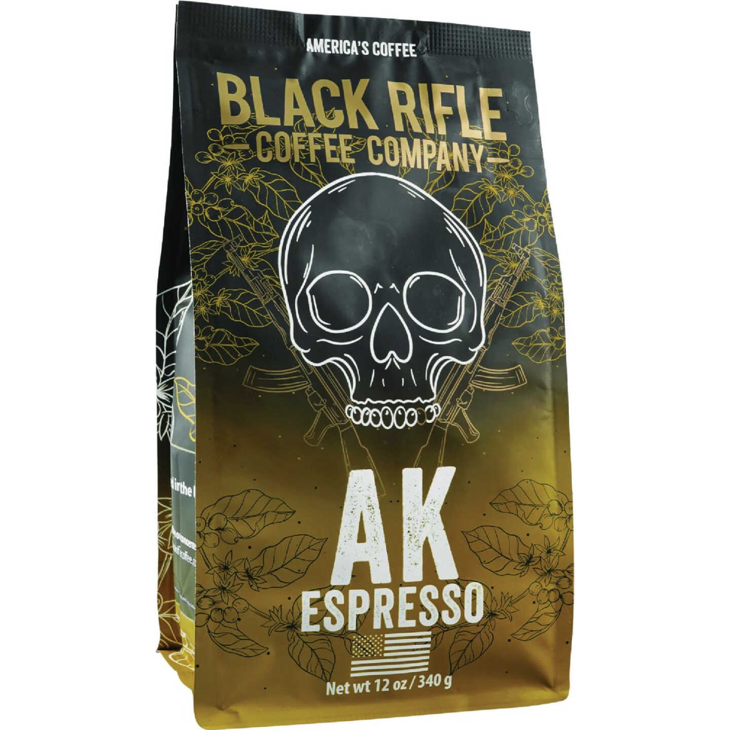 Black Rifle Coffee Company AK-47 Espresso Blend Ground Coffee, 12 Oz. Image 1