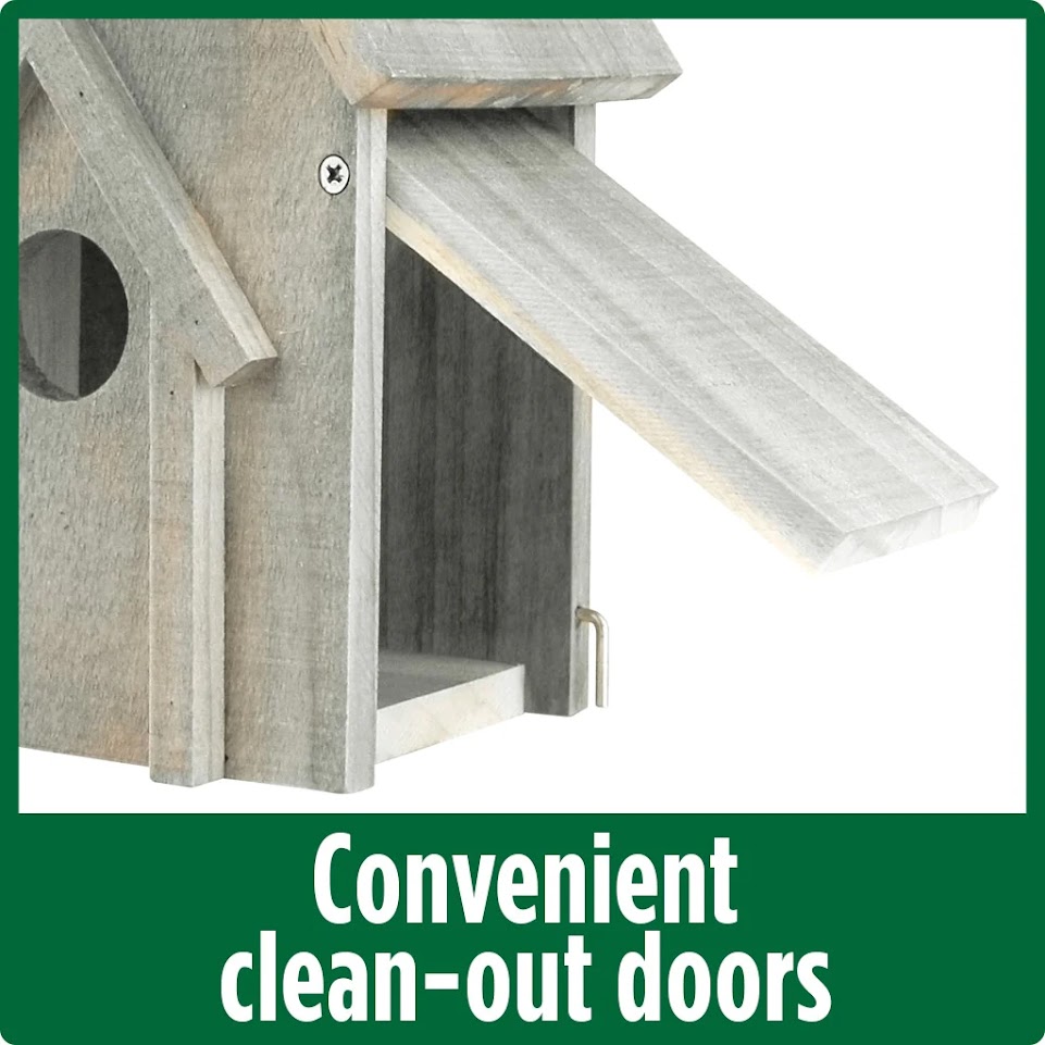 Nature’s Way Weathered Country Bluebird House Image 2