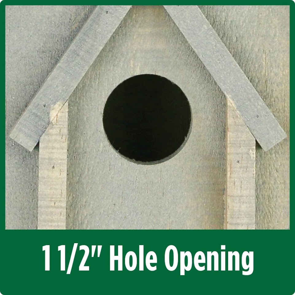 Nature’s Way Weathered Country Bluebird House Image 3