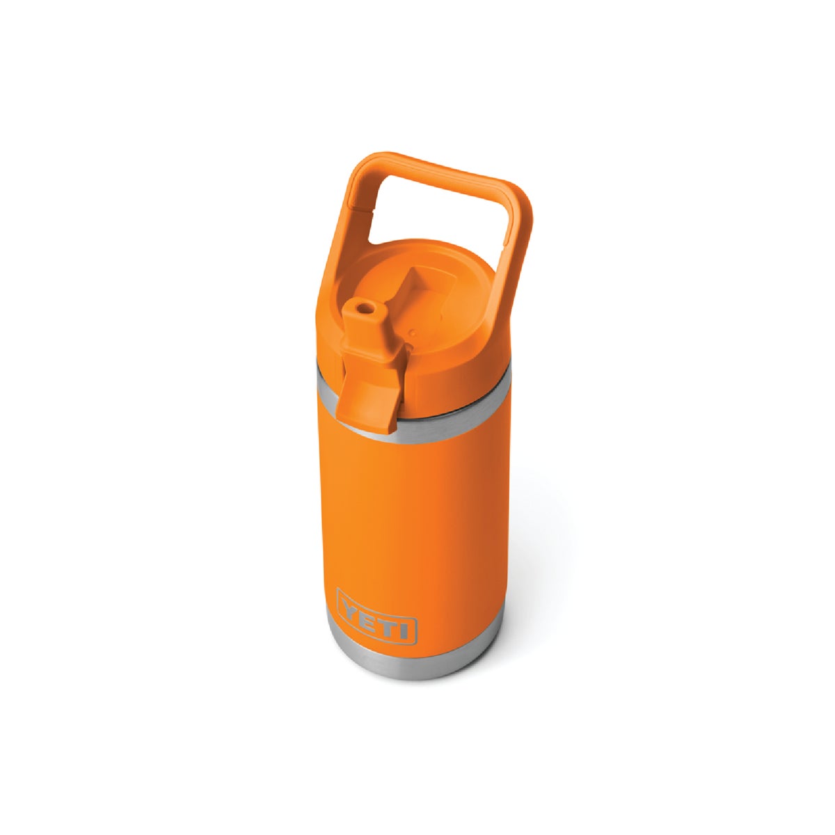 YETI Rambler Jr 12 Oz.  Stainless Steel Insulated Vacuum Bottle, King Crab Orange Image 3