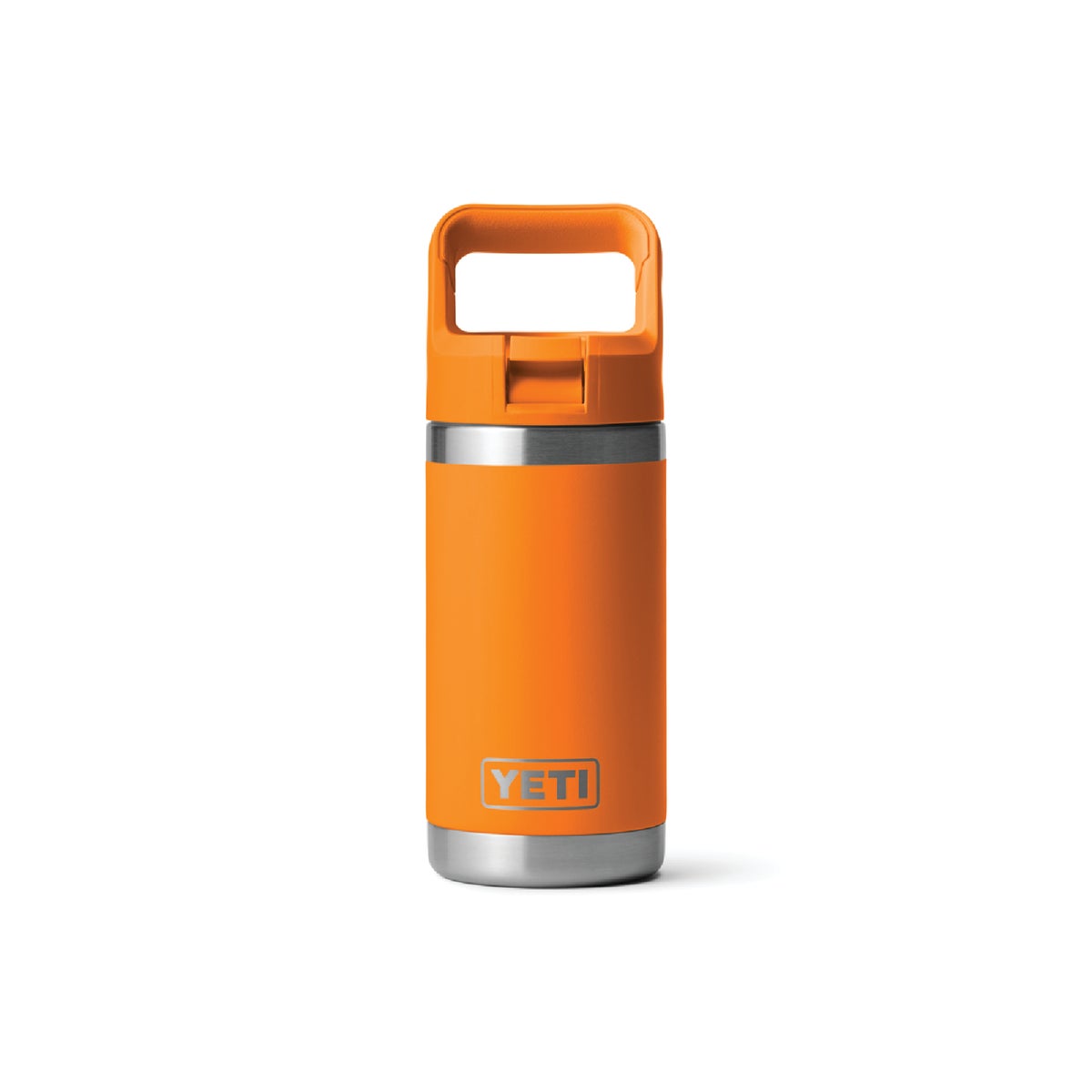 YETI Rambler Jr 12 Oz.  Stainless Steel Insulated Vacuum Bottle, King Crab Orange