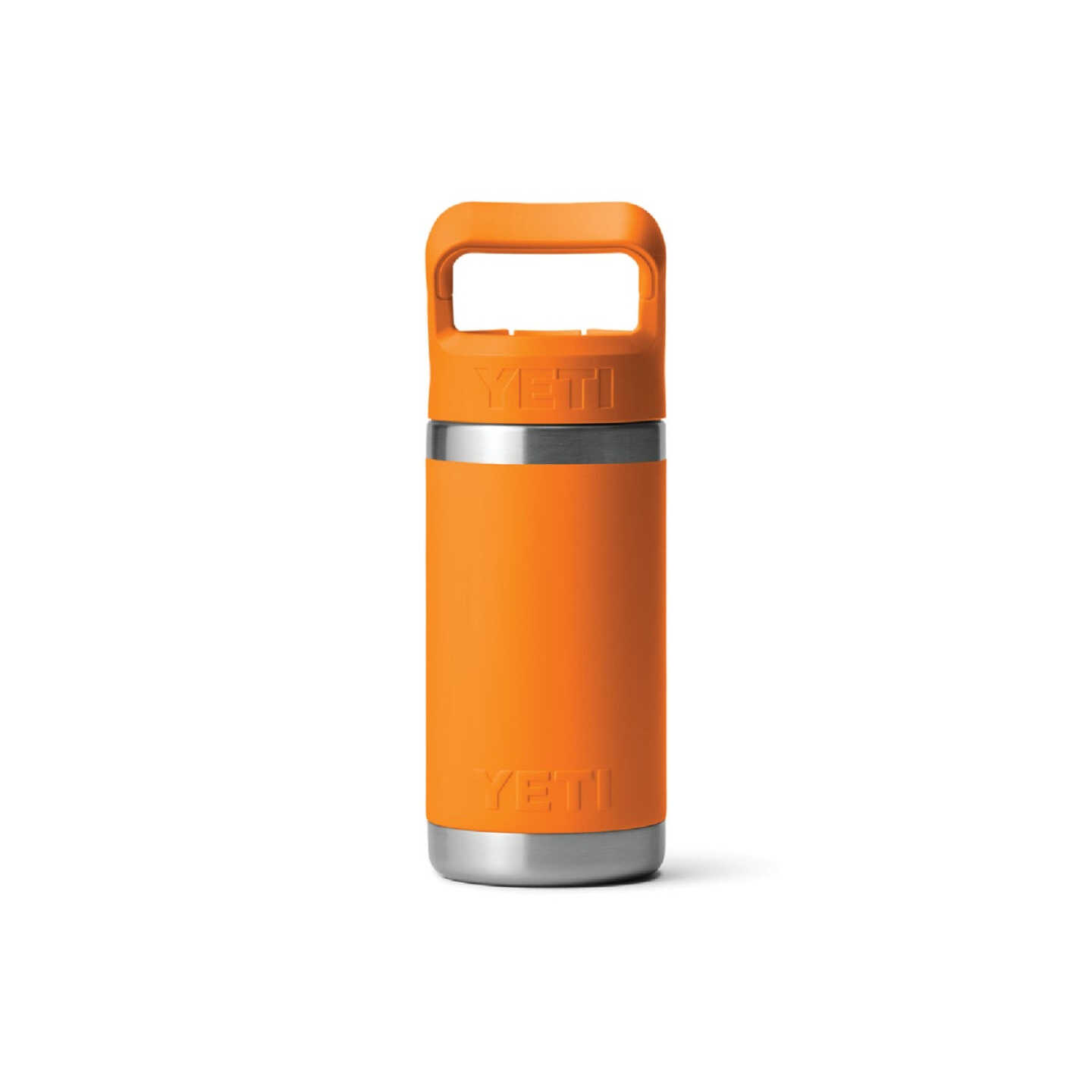 YETI Rambler Jr 12 Oz. Stainless Steel Insulated Vacuum Bottle, King Crab Orange Image 2