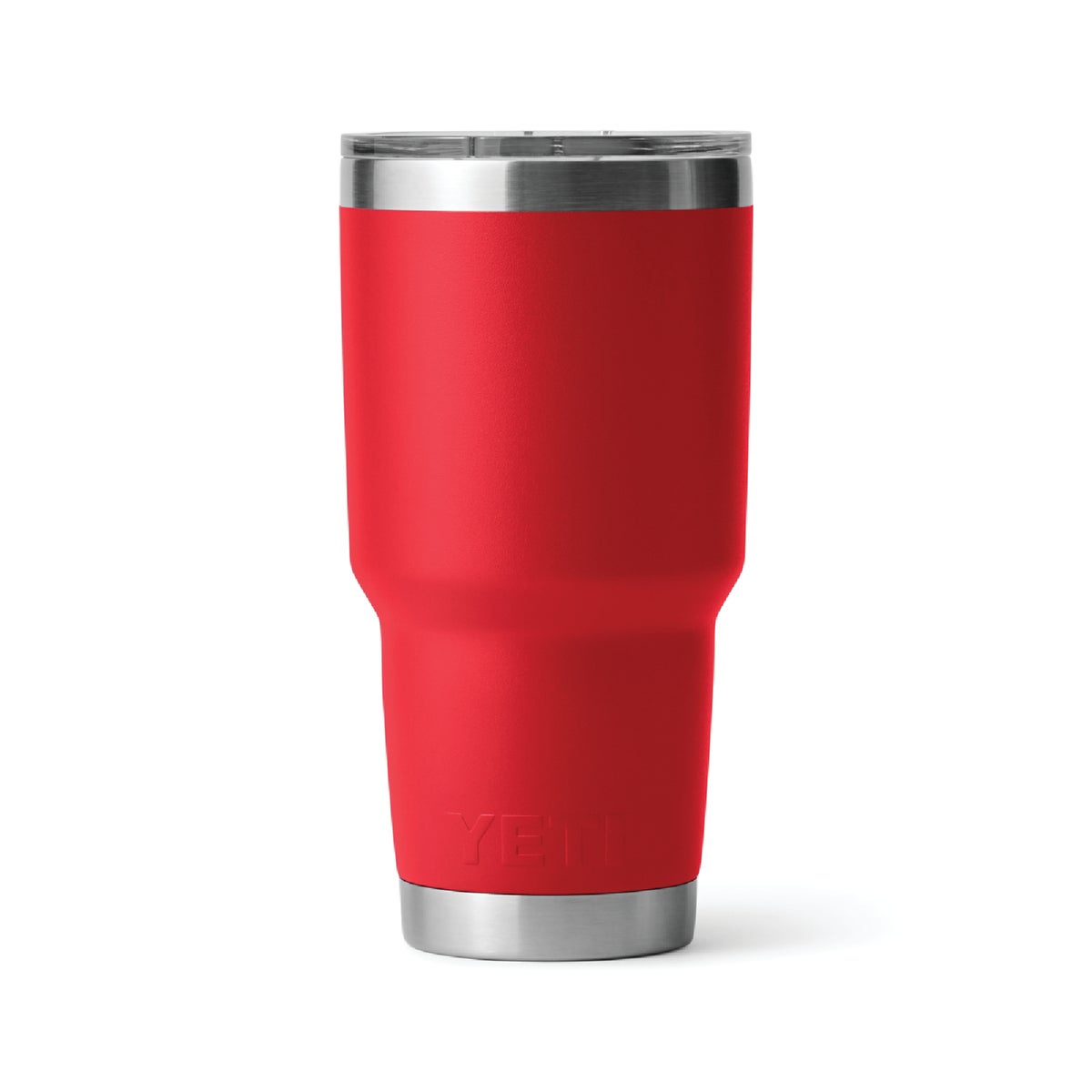 YETI Rambler 30 Oz. Stainless Steel Insulated Tumbler with MagSlider Lid, Rescue Red Image 2