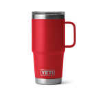 YETI Rambler 20 Oz. Stainless Steel Travel Mug with Stronghold Lid, Rescue Red Image 1