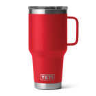 YETI Rambler 30 Oz. Stainless Steel Travel Mug with Stronghold Lid, Rescue Red Image 1