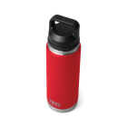 YETI Rambler 26 Oz. Stainless Steel Insulated Vacuum Bottle with Chug Cap, Rescue Red Image 3