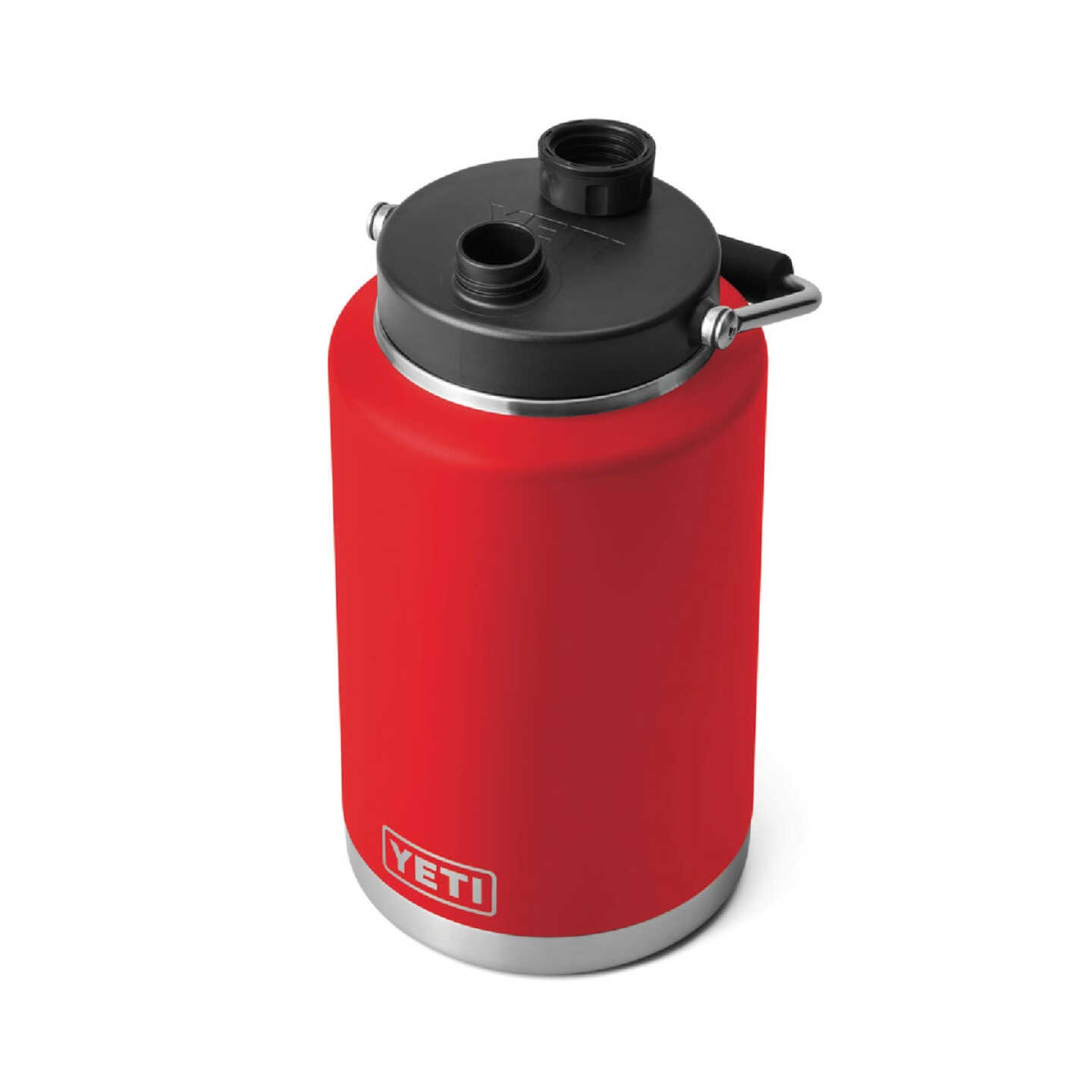 YETI Rambler 1 Gal. Stainless Steel Insulated Vacuum Jug with Mag Cap, Rescue Red Image 3