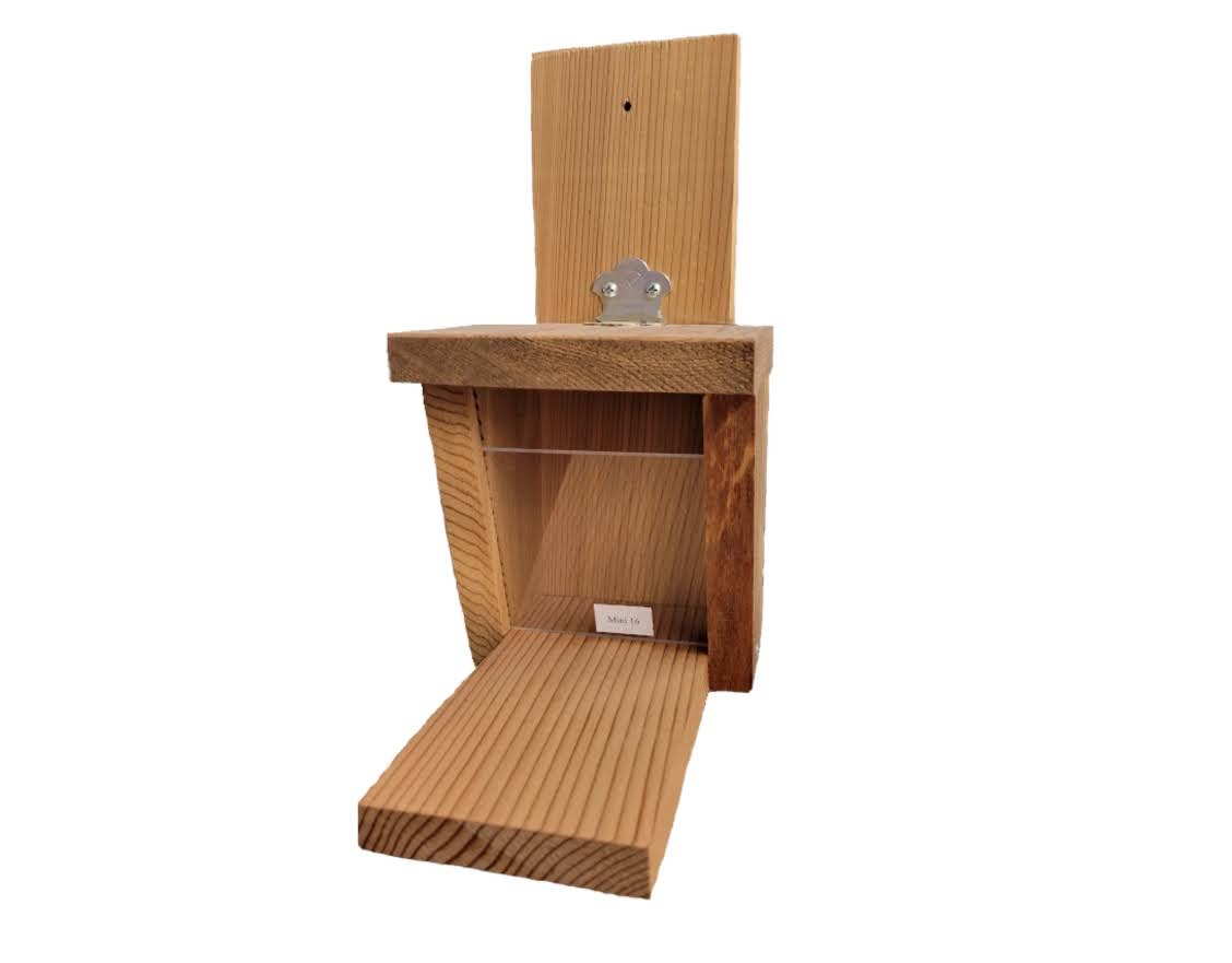 Stovall Products Cedar Squirrel Peanut Mini Feeder Mini16