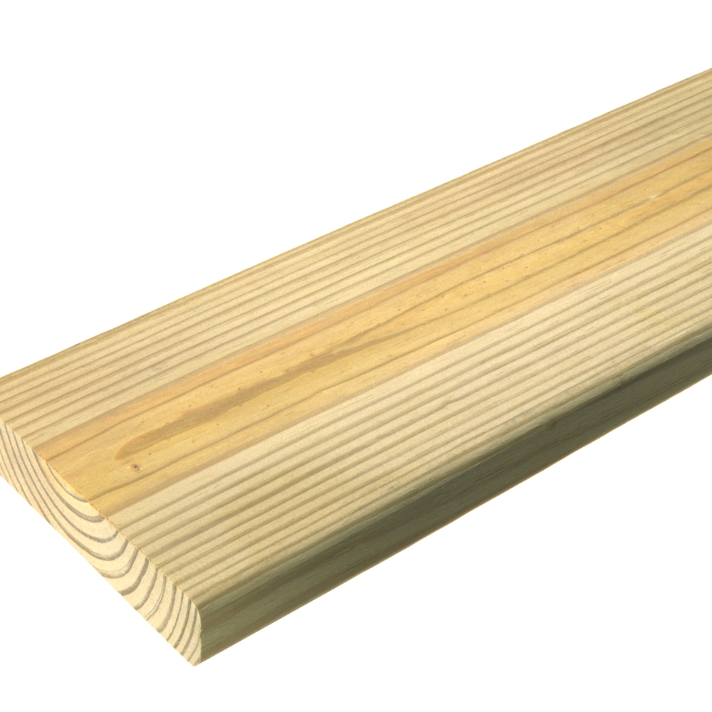 2 In. x 6 In. x 12 Ft. Pro Deck Ground Contact Treated Lumber