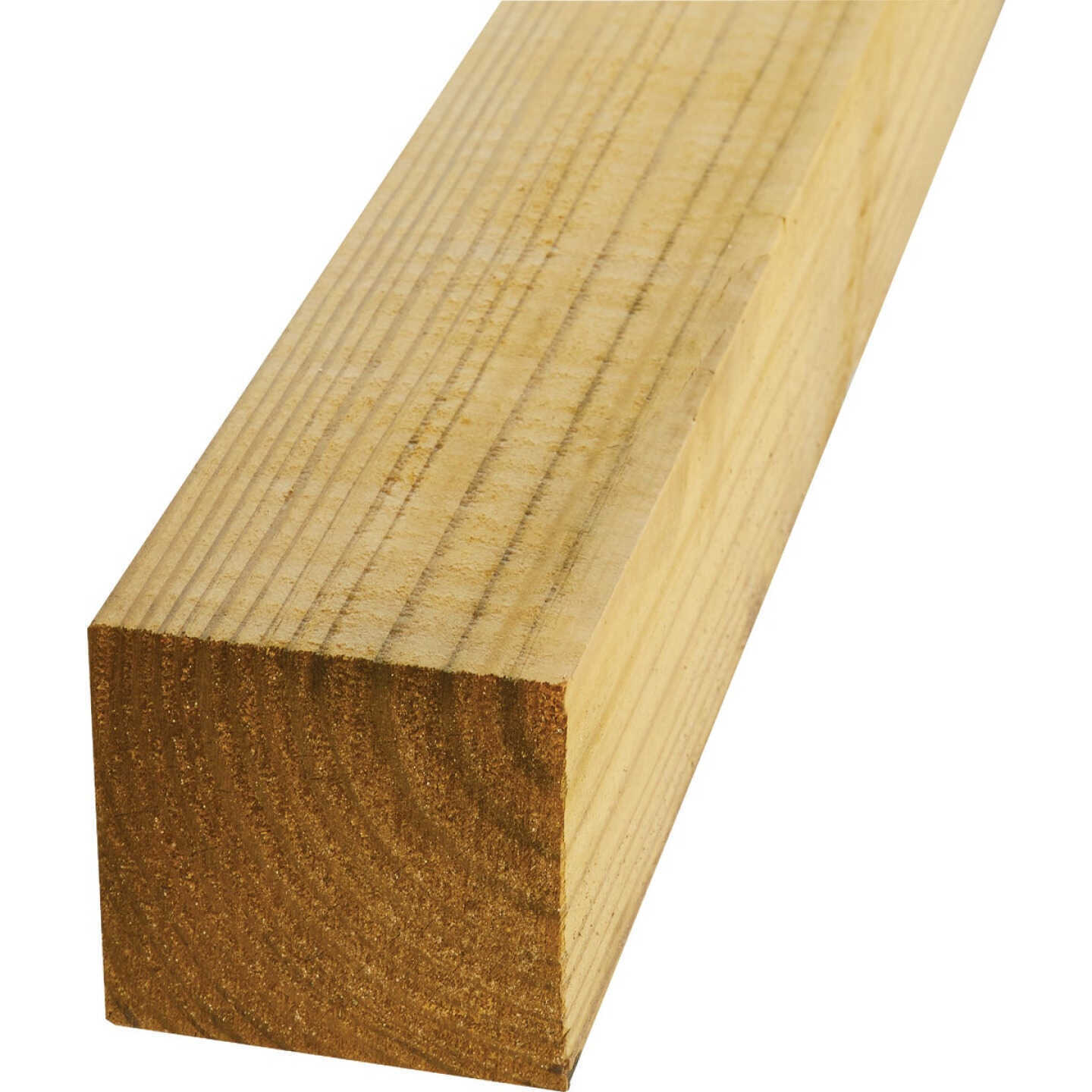 4 In. x 4 In. x 12 Ft. #2 Ground Contact Treated Lumber Image 1