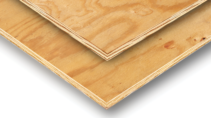 3/4 In. x 4 Ft. x 8 Ft. CDX Construction Grade Plywood