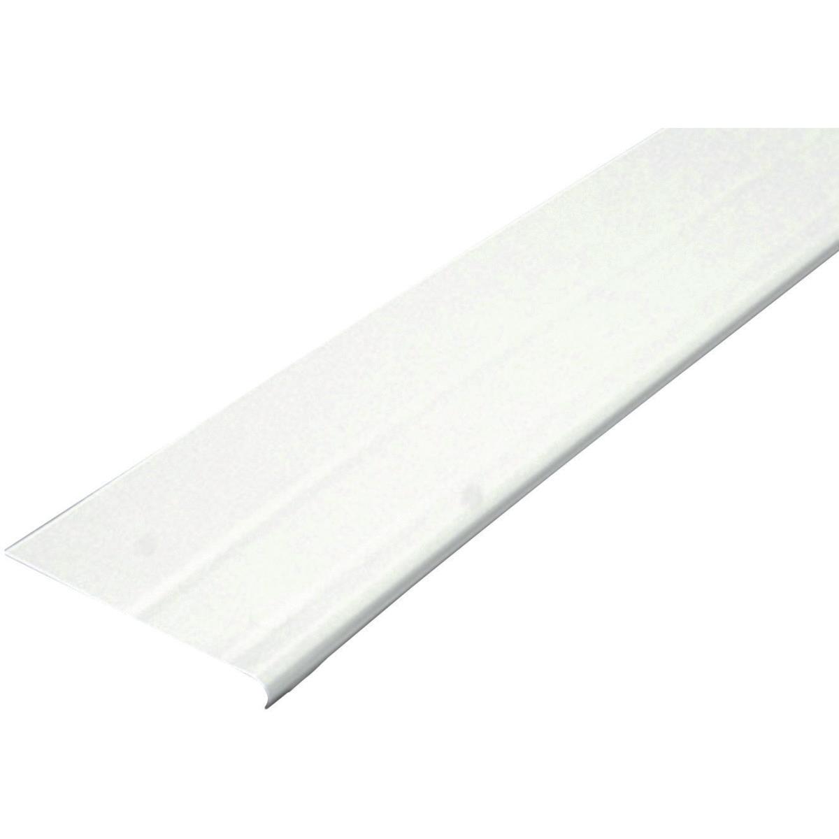 4' WHITE GUTTER COVER