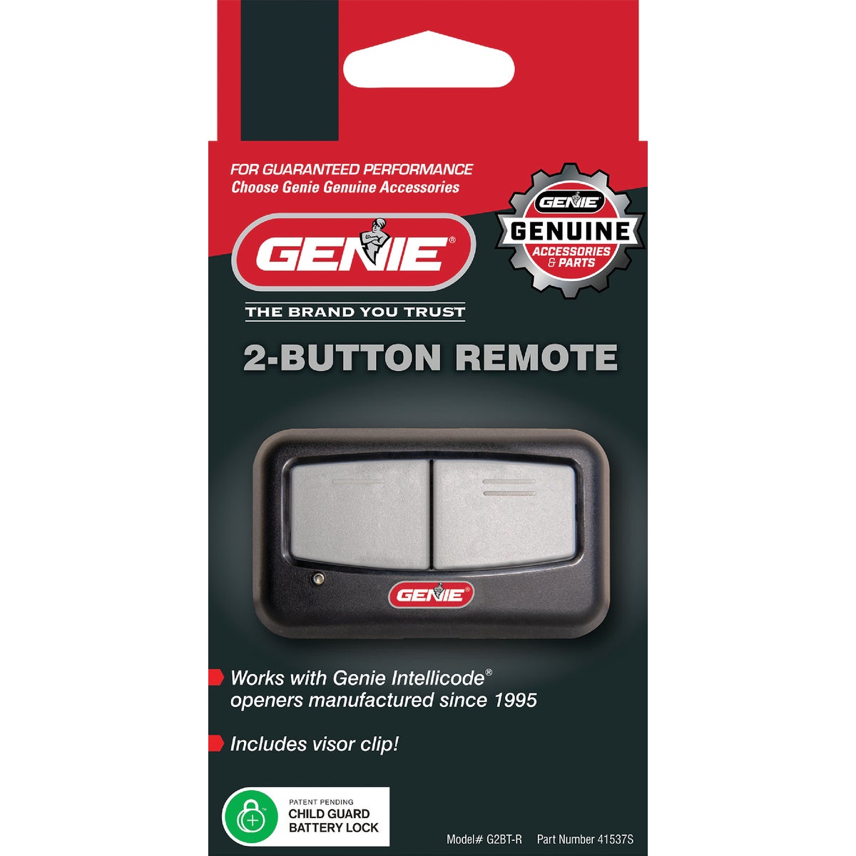 Genie Intellicode 2-Button Garage Door Remote