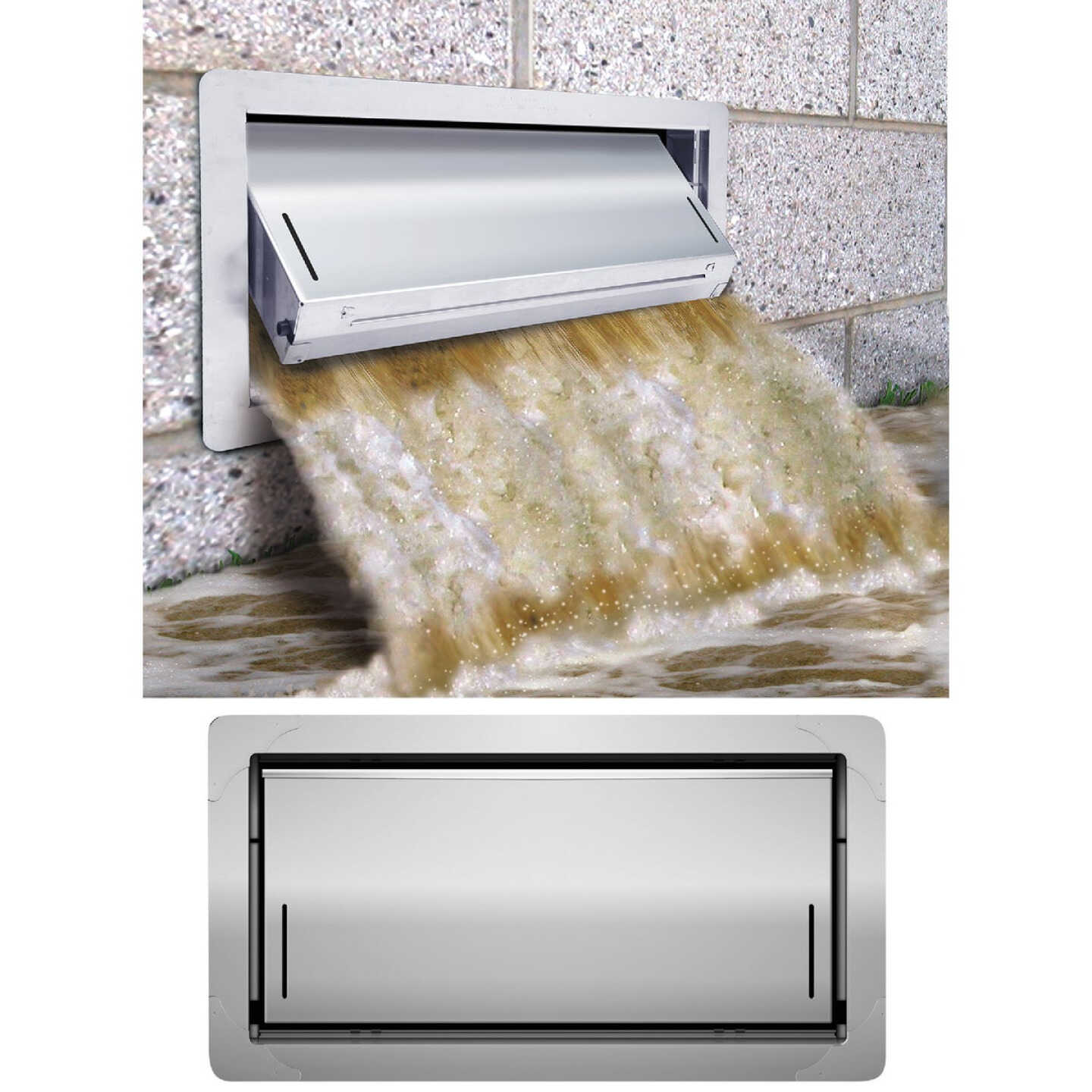 Smart Vent 8 In. x 16 In. Flood Protection Foundation Vent Image 1