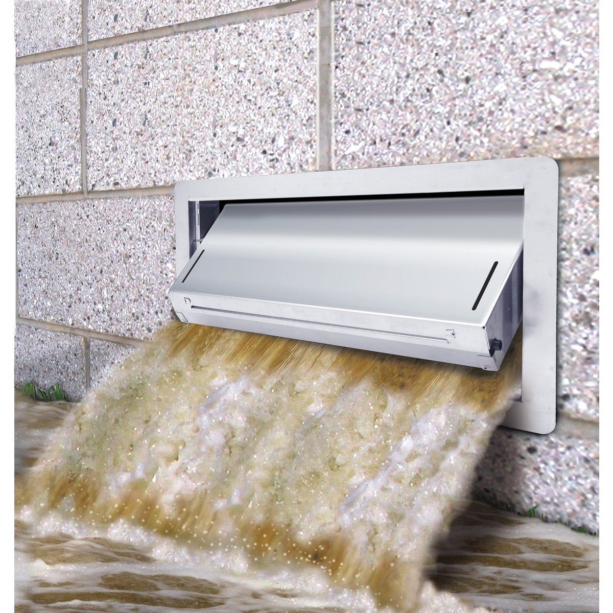 Smart Vent 8 In. x 16 In. Flood Protection Foundation Vent Image 2