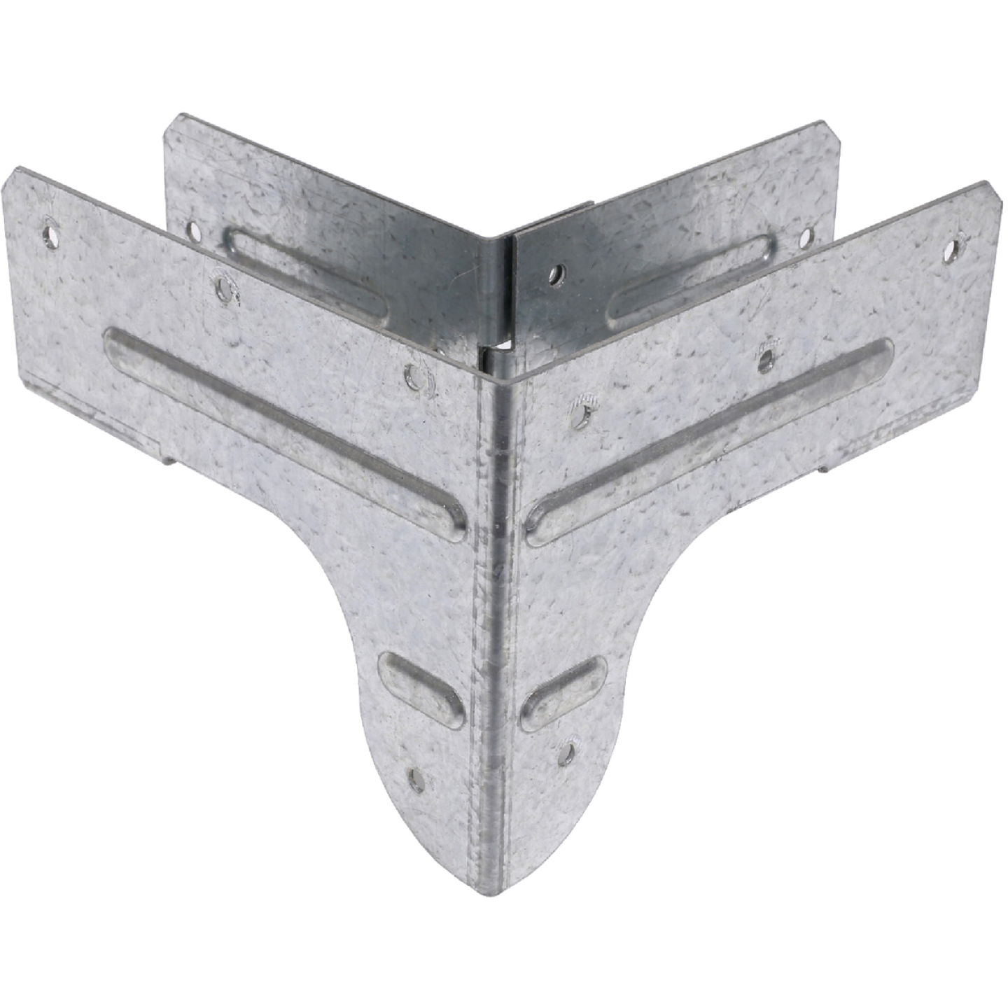 Simpson Strong-Tie ZMAX Rigid Tie 18 ga Steel Corner Post Connector Image 1