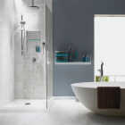 M-D Building Products PROVA 48 In. x 48 In. Center Drain Shower Kit Image 2