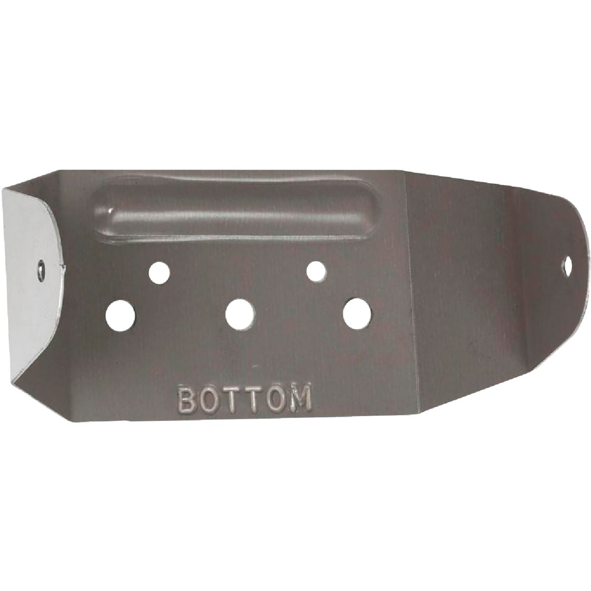 Spectra Metals 2 In. x 3 In. White Aluminum Downspout Clip Image 1