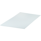 Plaskolite 2 Ft. x 4 Ft. x 1/2 In. Egg Crate White Styrene Light Panel Image 1