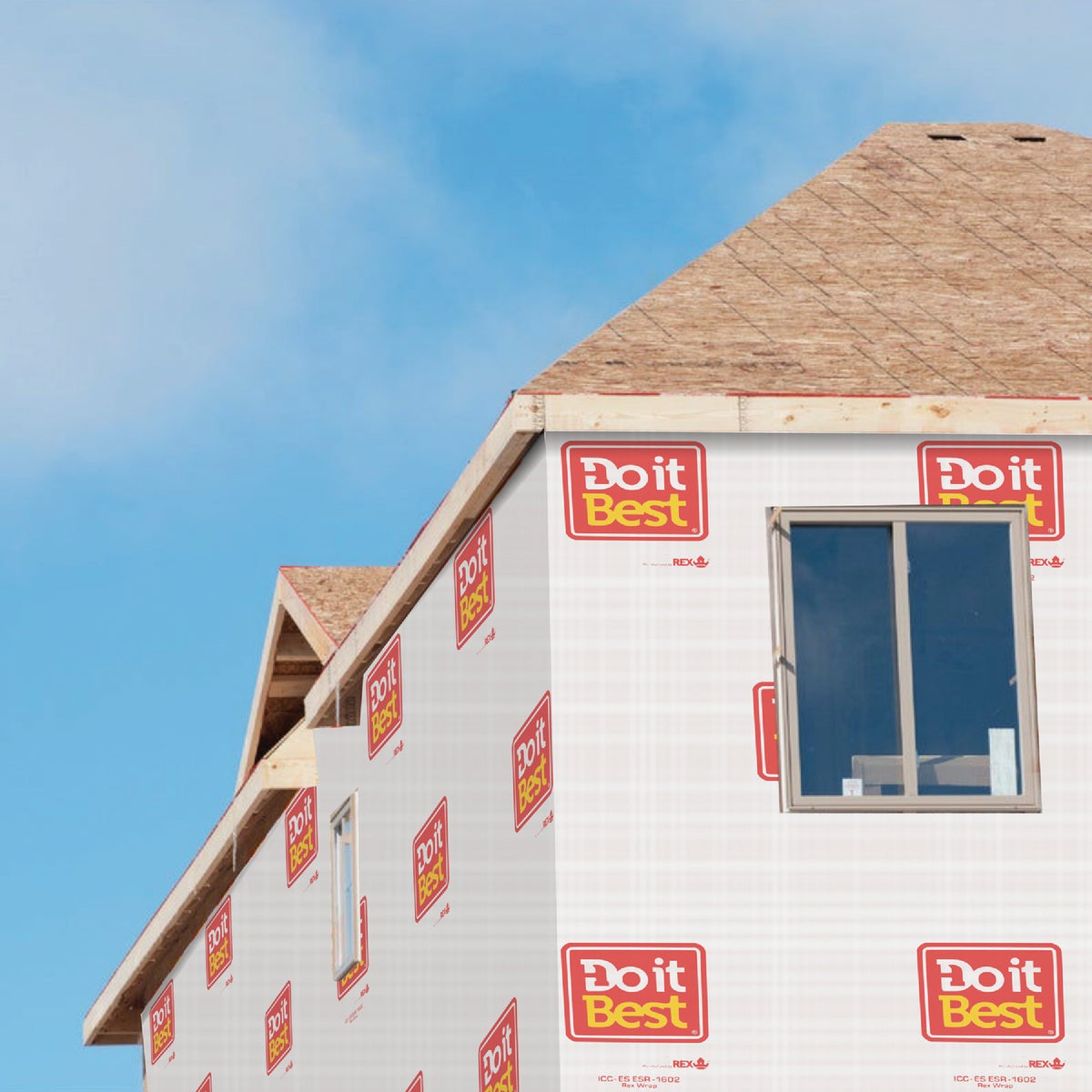 Do it Best REX Wrap 9 Ft. x 150 Ft. House Wrap Image 2