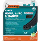 Frost King 9/16 In. x 10 Ft. Black X-Treme Rubber Weatherstrip Tape Image 1
