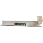 Frost King 6 Ft. White Tilt 'N Drain Adjustable Downspout Extender Image 1