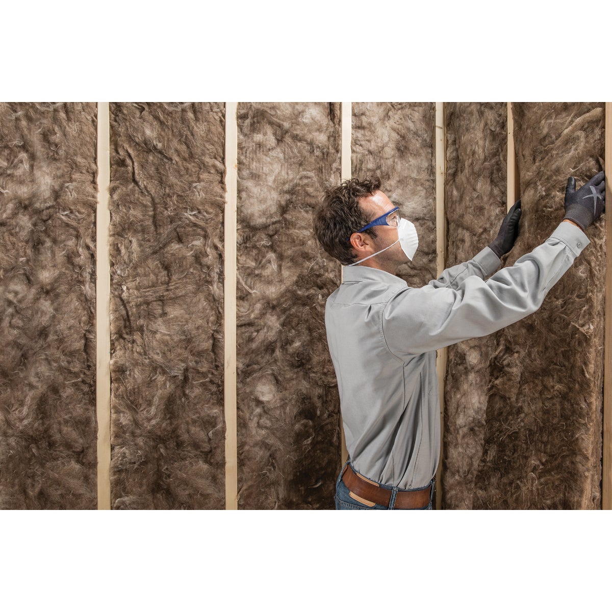 Knauf R-19 15 In. x 39 Ft. Standard Unfaced Roll Fiberglass Insulation Image 2