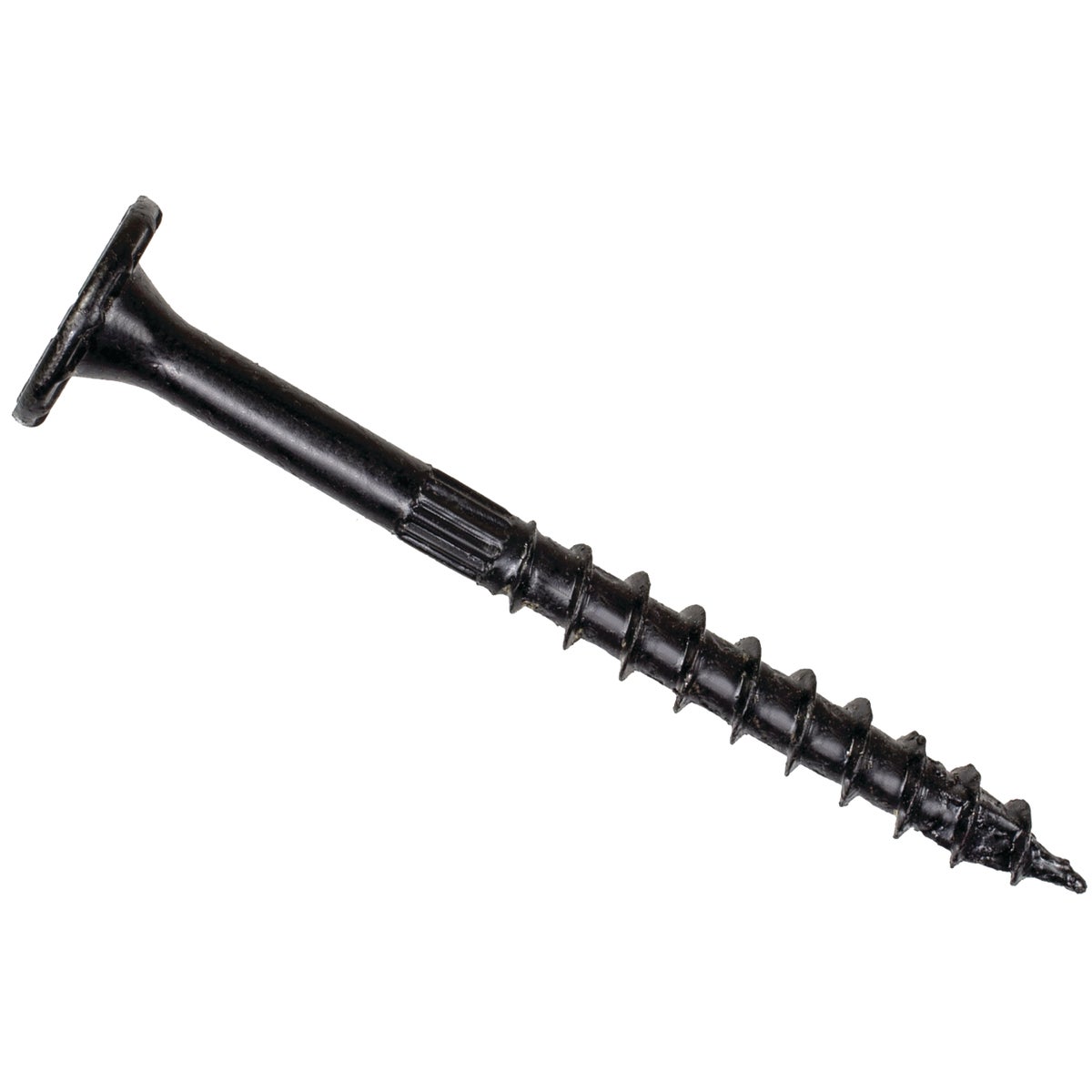 Outdoor Accents Structural Wood Screw  .220 in. x 3-1/2 in. DB Coating, Black (50-Qty) Image 1