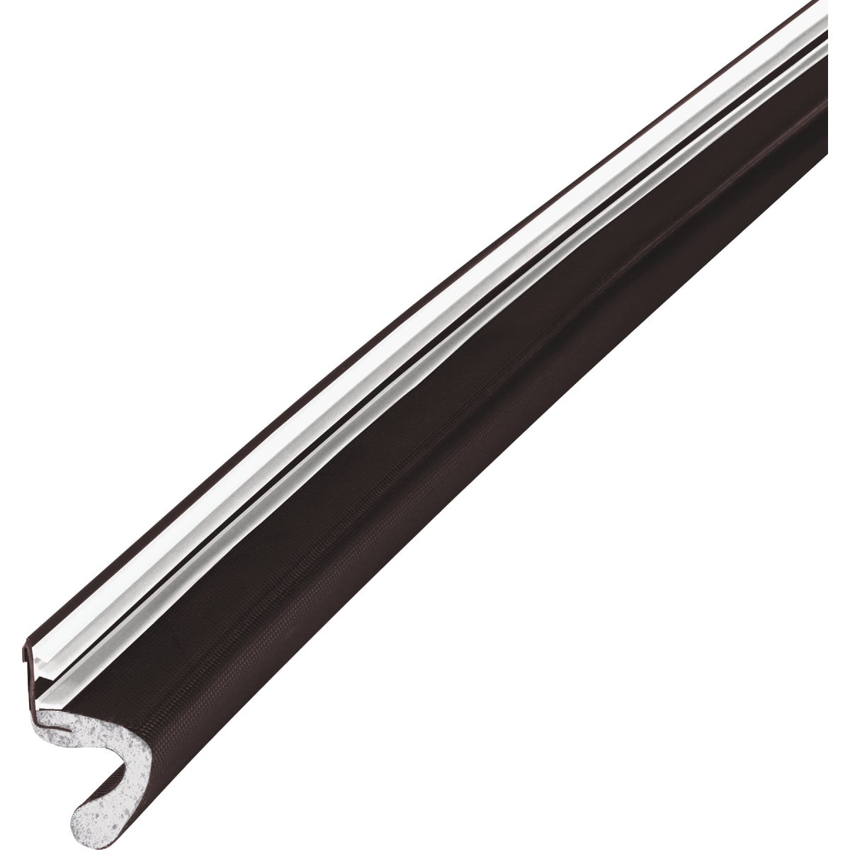 M-D Building Products 96 In. Brown Vinyl-coated Foam Top and Sides Door Seal, 50 Pk.