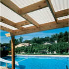 Sequentia WeatherGlaze 26 In. x 12 Ft. White Fiberglass Corrugated Panels Image 2