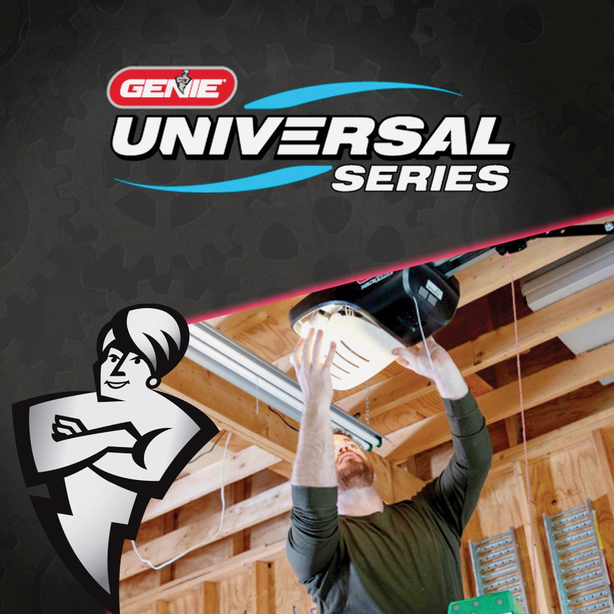 Genie Universal Garage Door Opener LED Light Bulb, Title 20 Approved Image 3