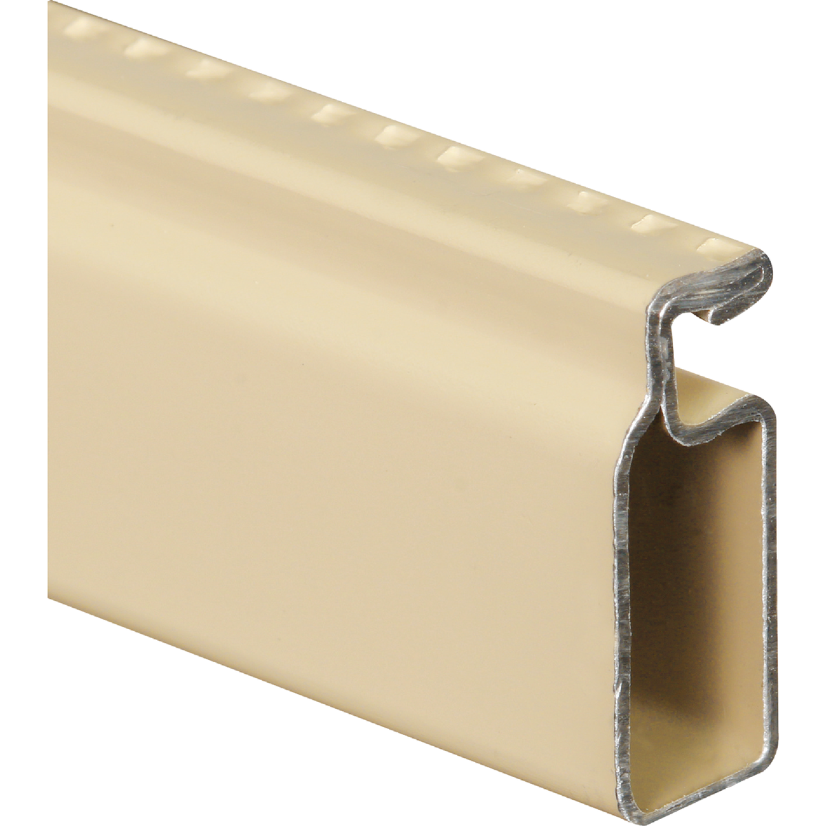 Prime-Line Make-2-Fit 3/4 x 5/16 x 72 Almond Aluminum Screen Frame Image 1