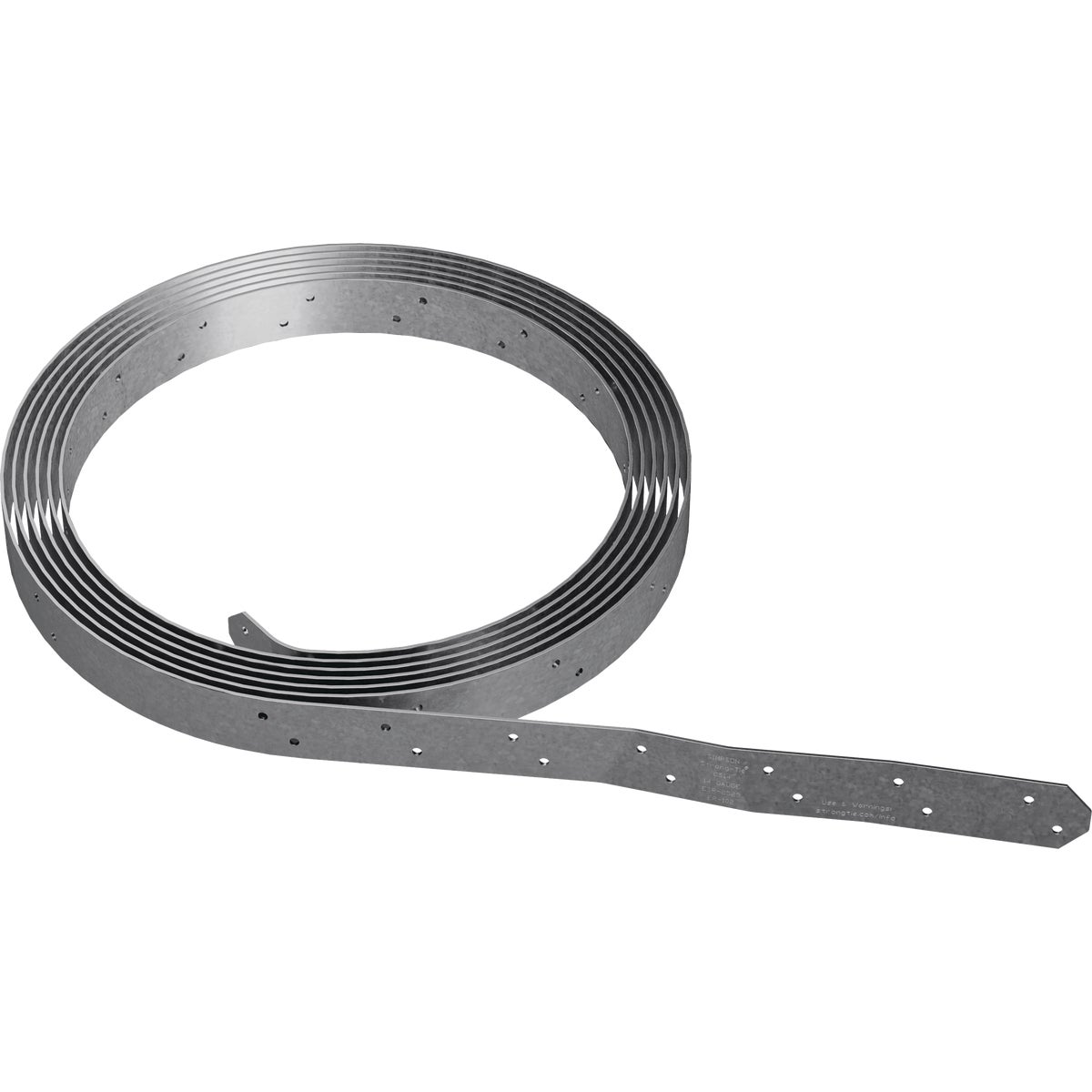 Simpson Strong-Tie 1-3/16 In. x 25 Ft. 14 ga Galvanized Steel Coiled Strapping