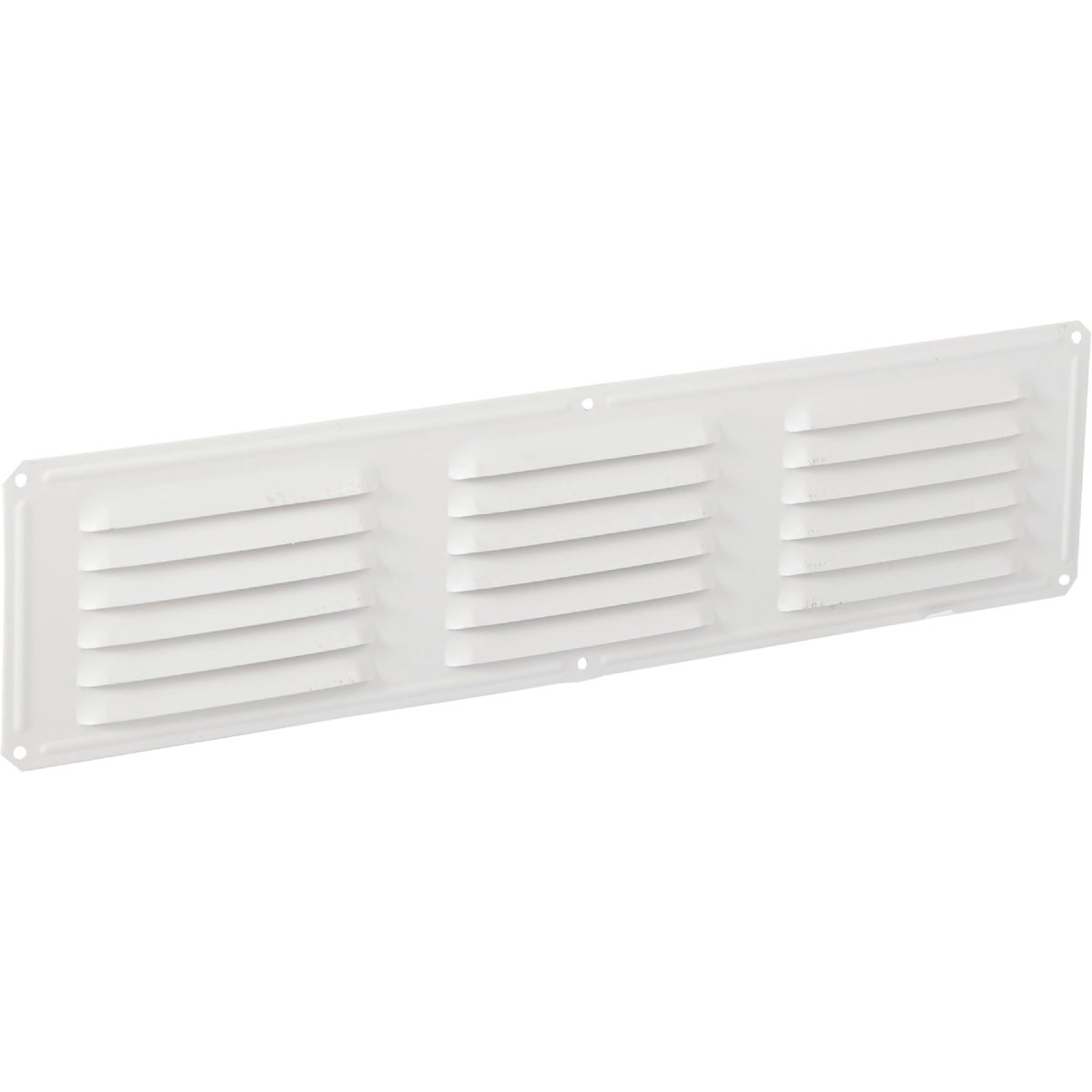 AirVent 16 In. x 4 In. White Aluminum Under Eave Vent