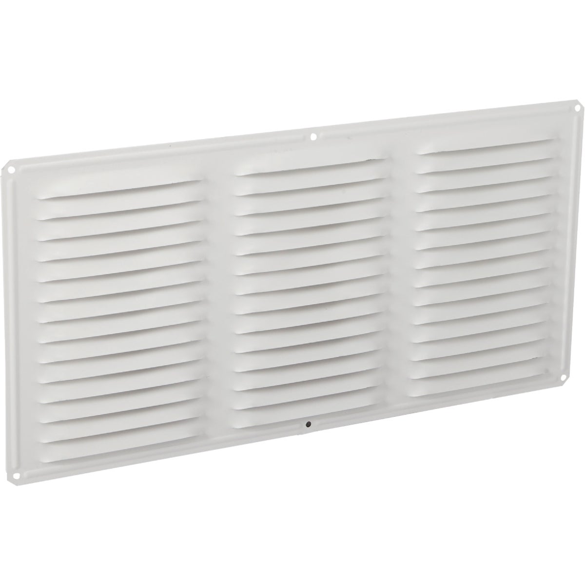 AirVent 16 In. x 8 In. White Aluminum Under Eave Vent