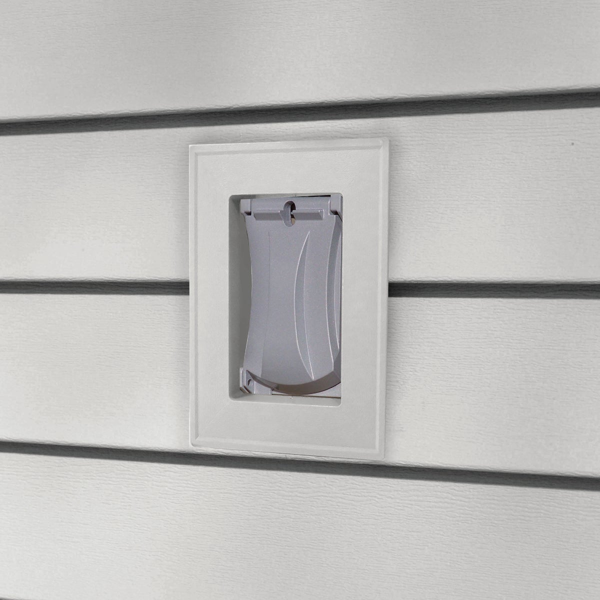 Ply Gem 5-1/4" x 7" White Vinyl Mounting Blocks