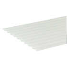 Sequentia WeatherGlaze 26 In. x 8 Ft. White Fiberglass Corrugated Panels Image 3