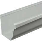 Spectra Metals 5 In. x 10 Ft. K-Style White 0.019 Aluminum Gutter Image 1