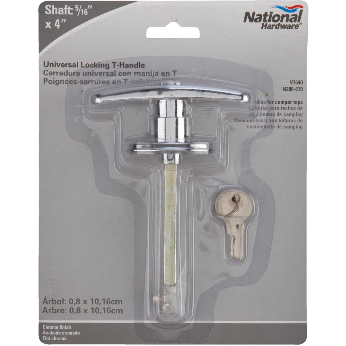 Prime-Line 1-1/2 In. HC Zinc Diecast T Locking Handle Image 2