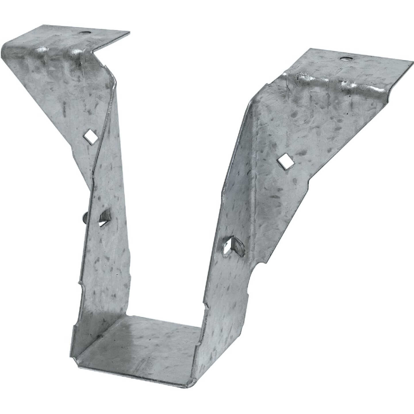 Simpson Strong-Tie ZMAX 3-3/8 In. 18 ga Galvanized Steel Post Frame Hanger Image 1