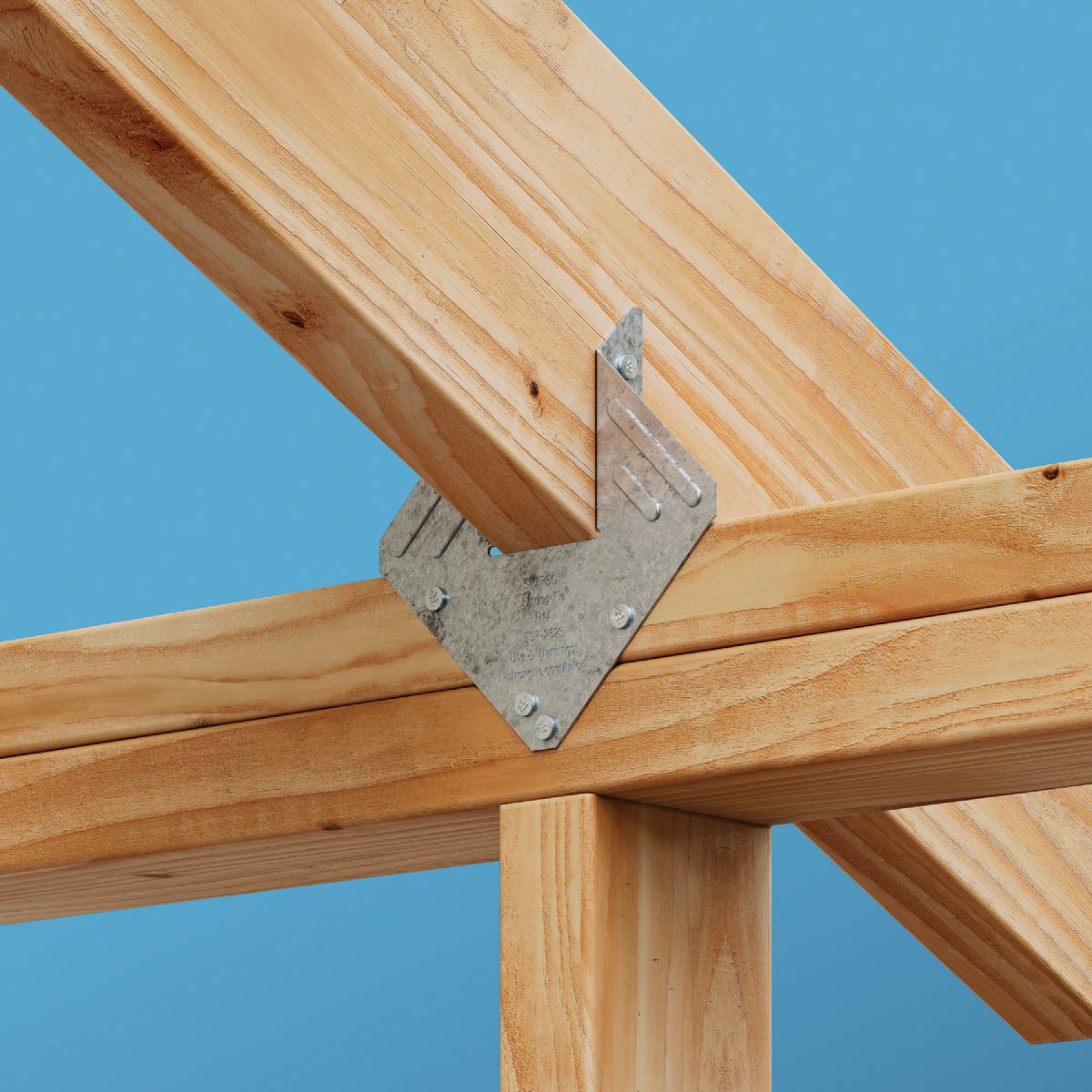 H1A 18-Gauge Galvanized Hurricane Tie Image 3