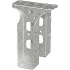 Simpson Strong-Tie 2 In. x 6 In. 20 ga Galvanized Steel Post Frame Hanger Image 1