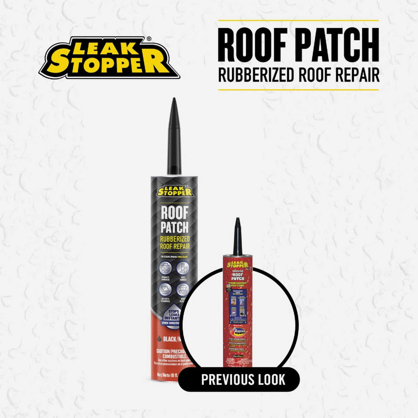 Black Jack Leak Stopper 10 Oz. Rubberized Roof Patch Image 5